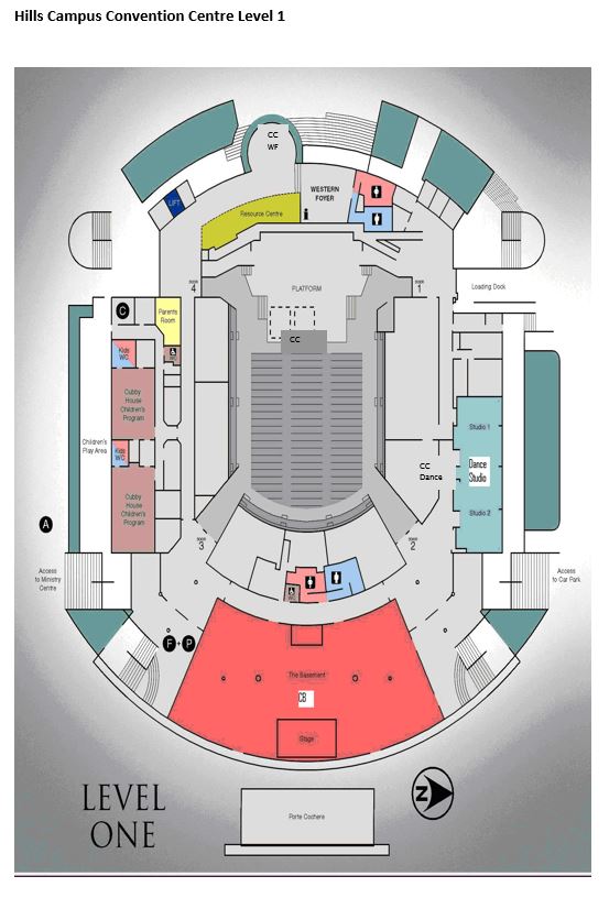 Maps of Hills Campus | Convention Centre – Policies & Procedures